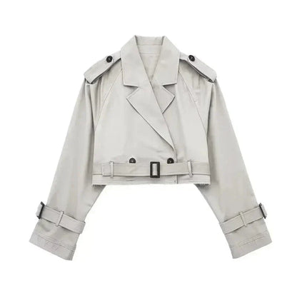Tivélise - Trench coat corto e moderno
