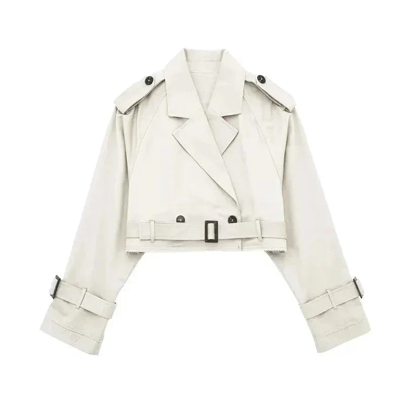 Tivélise - Trench coat corto e moderno