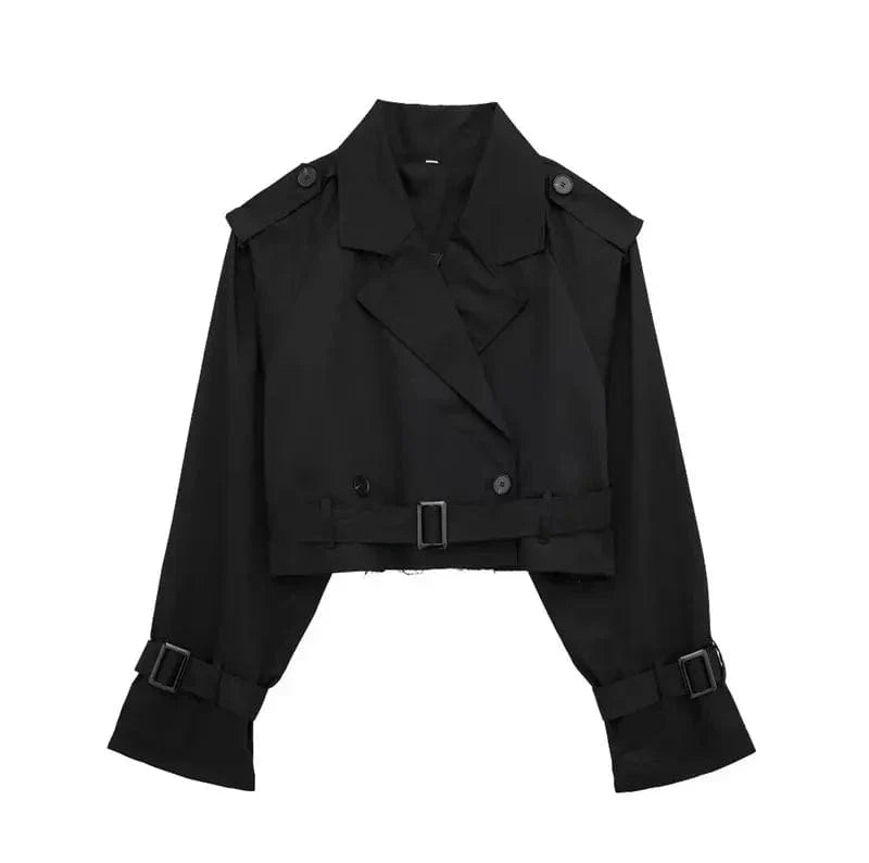 Tivélise - Trench coat corto e moderno