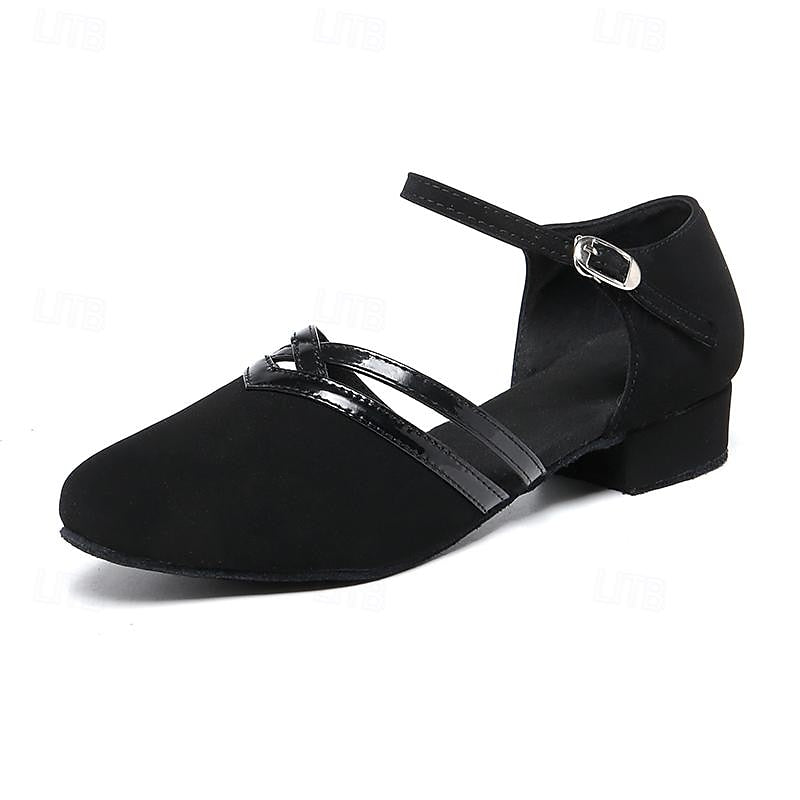 Eleganti ballerine da donna con cinturino – Comodi low-heel con soletta ortopedica