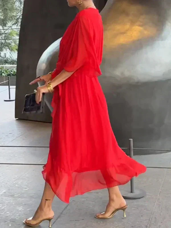 abito in seta donna