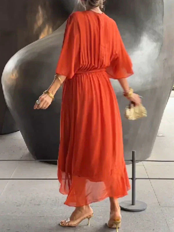 abito in seta donna