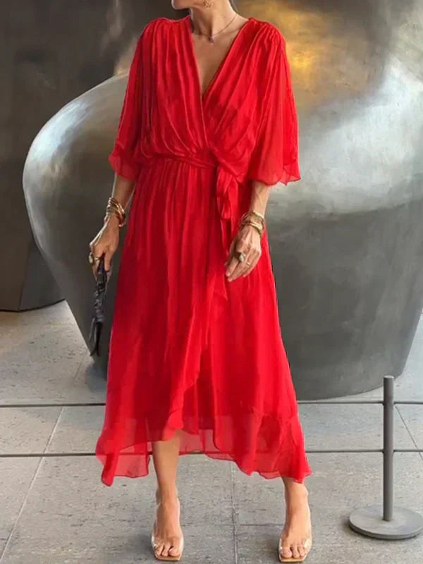 abito in seta donna