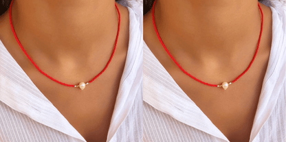 Nacréa - Collana in perle naturali 1+1 GRATIS