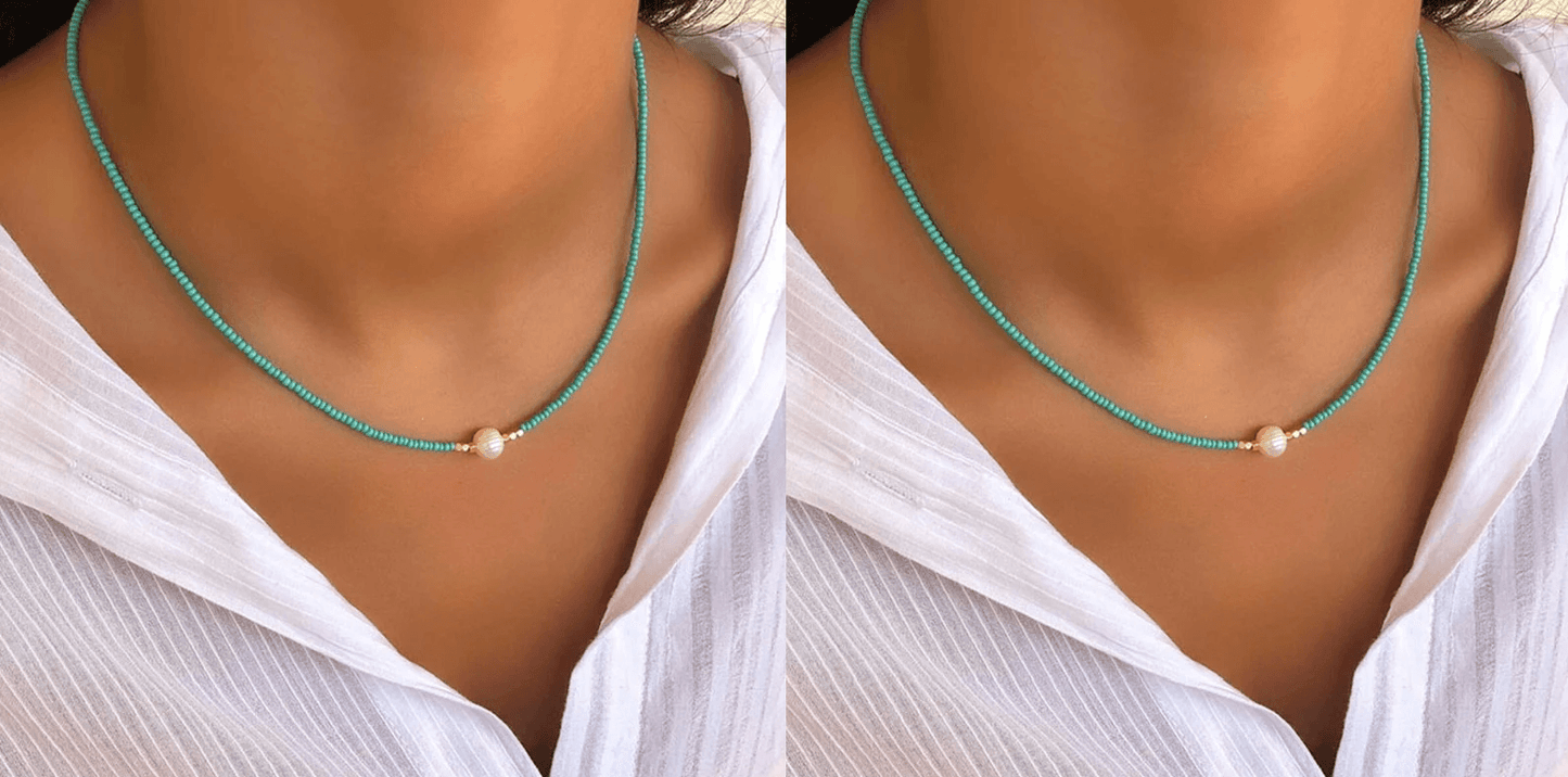 Nacréa - Collana in perle naturali 1+1 GRATIS