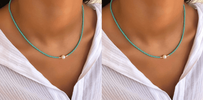 Nacréa - Collana in perle naturali 1+1 GRATIS