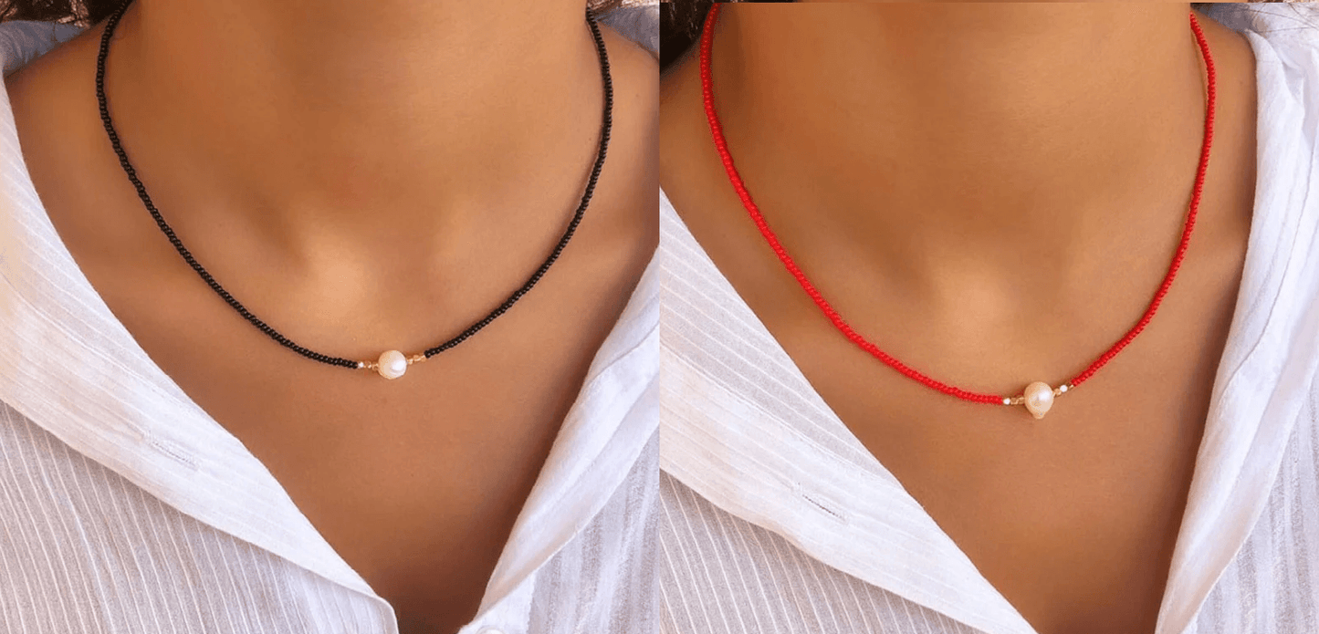 Nacréa - Collana in perle naturali 1+1 GRATIS