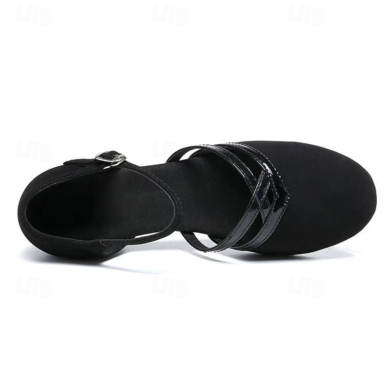 Eleganti ballerine da donna con cinturino – Comodi low-heel con soletta ortopedica