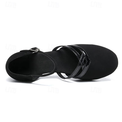 Eleganti ballerine da donna con cinturino – Comodi low-heel con soletta ortopedica