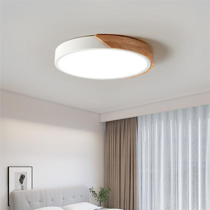 ClairBois - Lampada da soffitto LED minimalista in legno