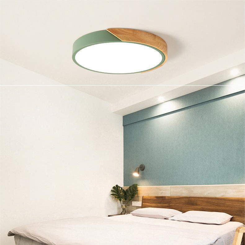 ClairBois - Lampada da soffitto LED minimalista in legno