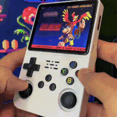 PixelRétro - Console di gioco retro portatile con schermo HD e ricarica USB