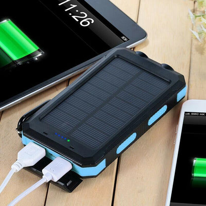 Voltisola - Batteria Solare Esterna 20.000 mAh, Impermeabile – Powerbank Portatile