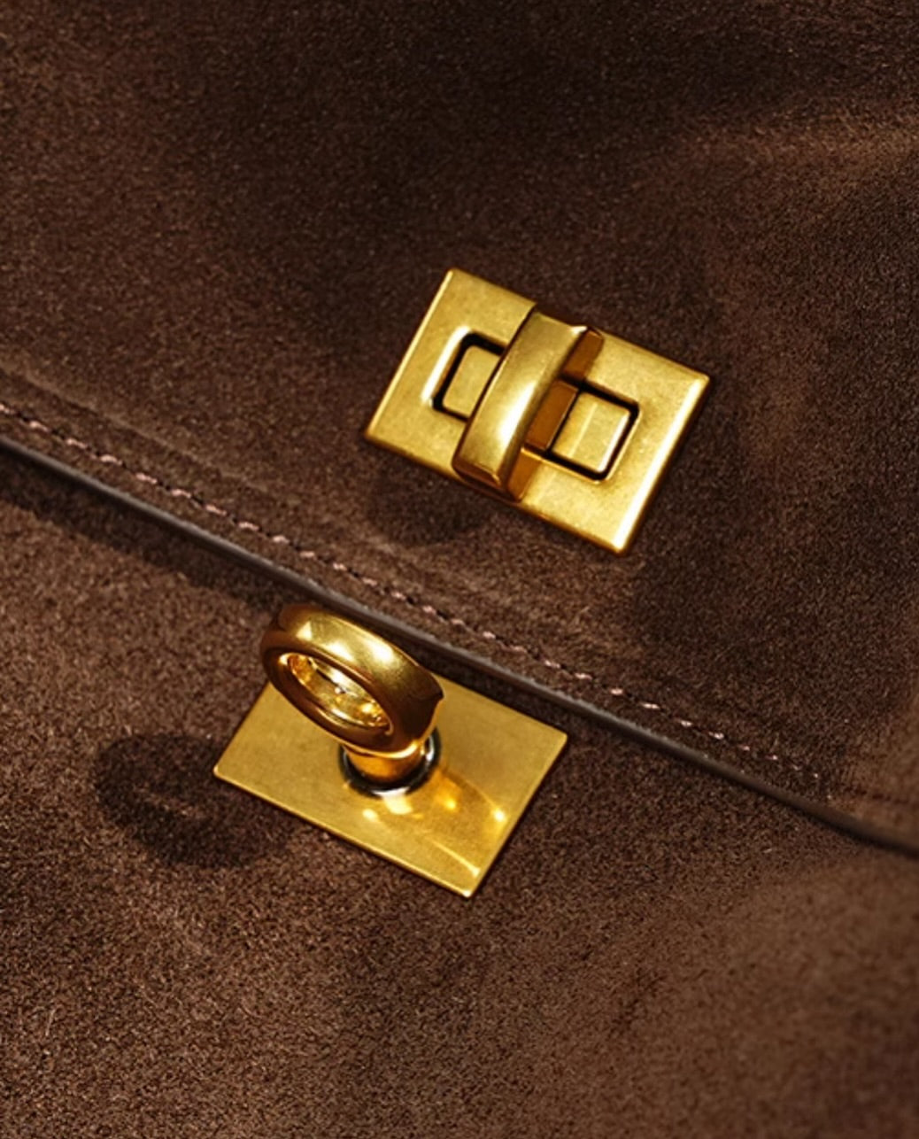 Elegante borsa a spalla in pelle con chiusura magnetica – Borsa Hobo senza tempo per donne