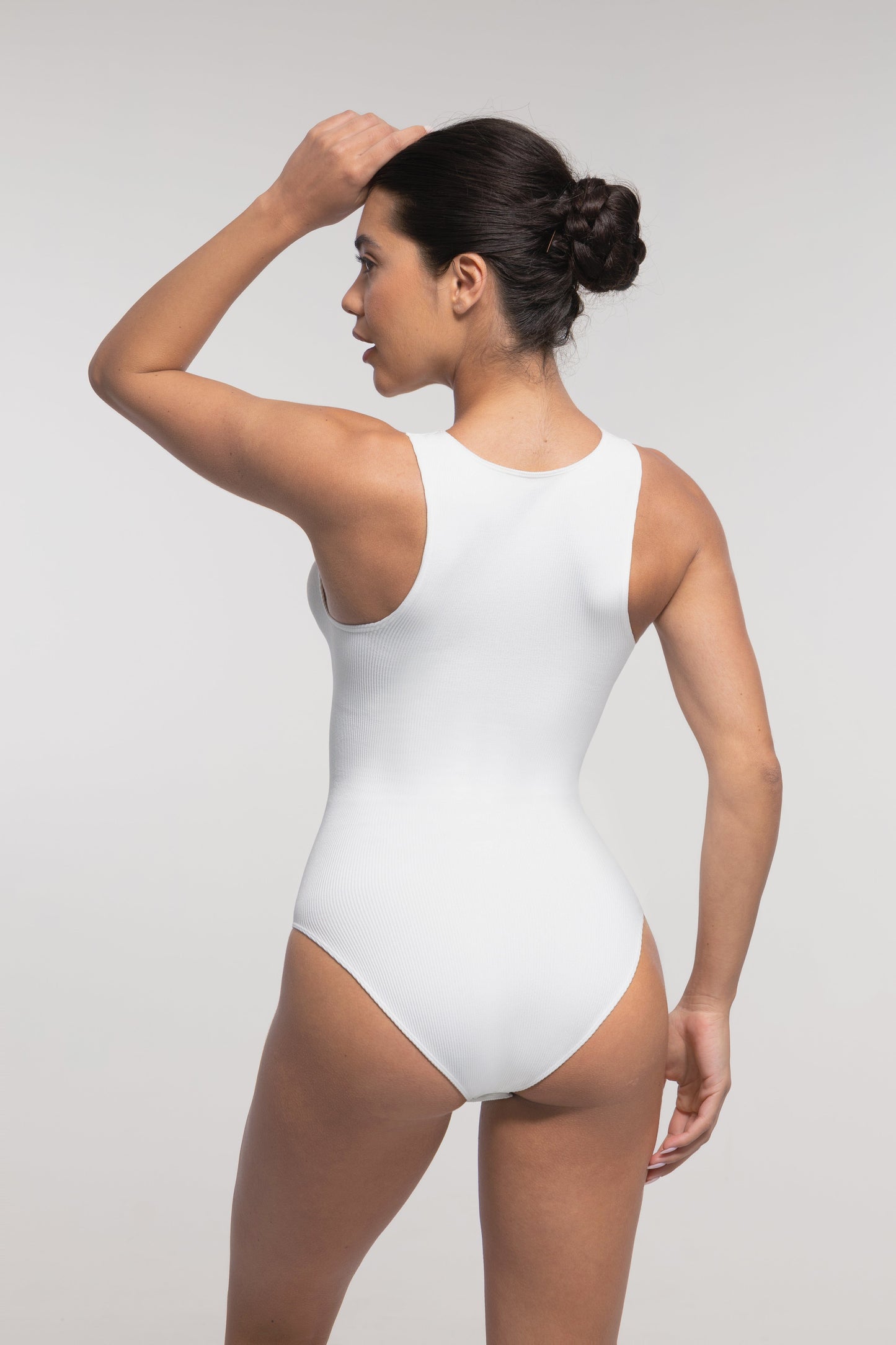 Costume da bagno modellante con zip – Sportivo Elegante & Controllo della pancia per donne