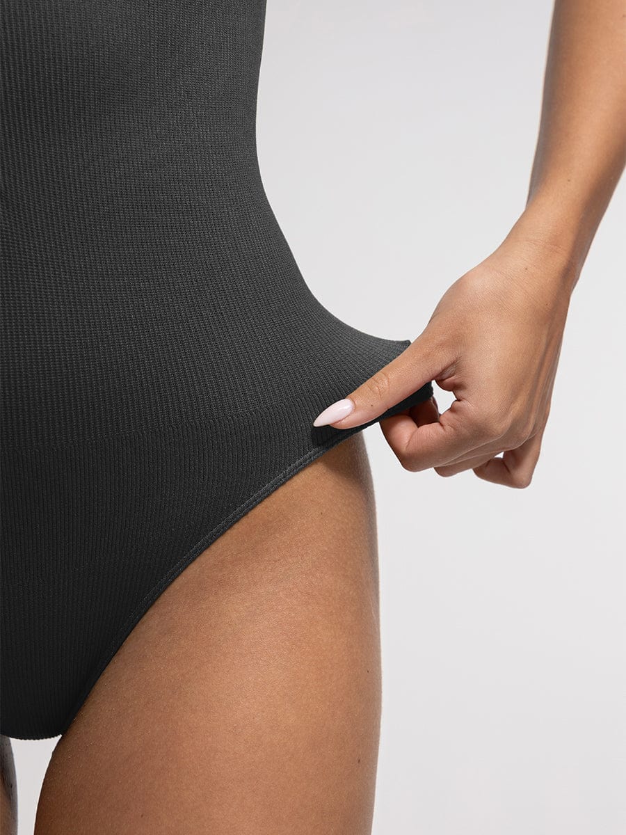 Costume da bagno modellante con zip – Sportivo Elegante & Controllo della pancia per donne