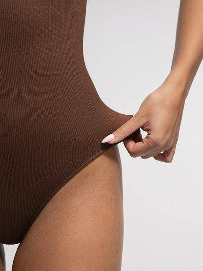 Costume da bagno modellante con zip – Sportivo Elegante & Controllo della pancia per donne