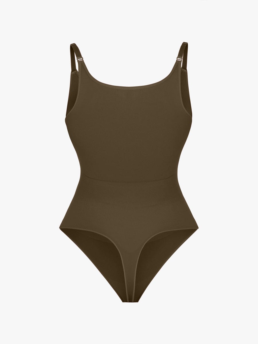 Body modellante Shapewear con spalline sottili – Controllo della pancia e comfort senza cuciture per donne