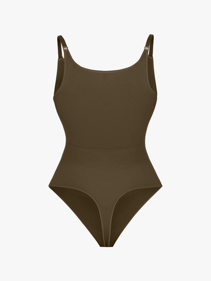 Body modellante Shapewear con spalline sottili – Controllo della pancia e comfort senza cuciture per donne