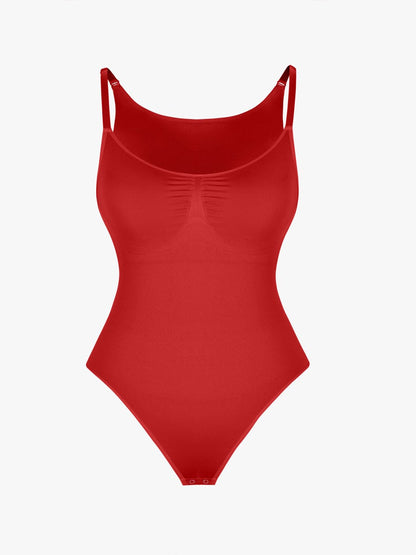 Body modellante Shapewear con spalline sottili – Controllo della pancia e comfort senza cuciture per donne