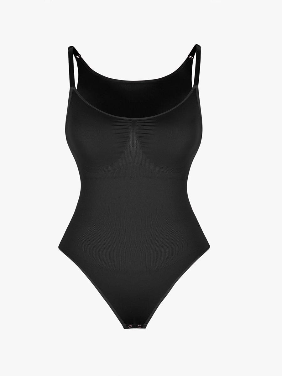 Body modellante Shapewear con spalline sottili – Controllo della pancia e comfort senza cuciture per donne