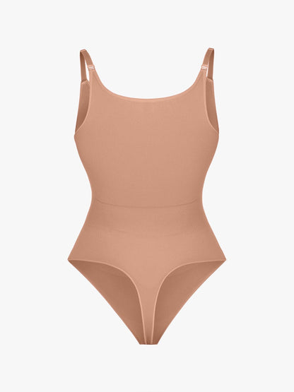 Body modellante Shapewear con spalline sottili – Controllo della pancia e comfort senza cuciture per donne