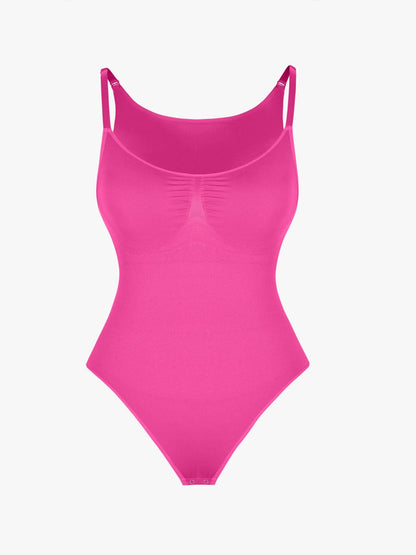 Body modellante Shapewear con spalline sottili – Controllo della pancia e comfort senza cuciture per donne