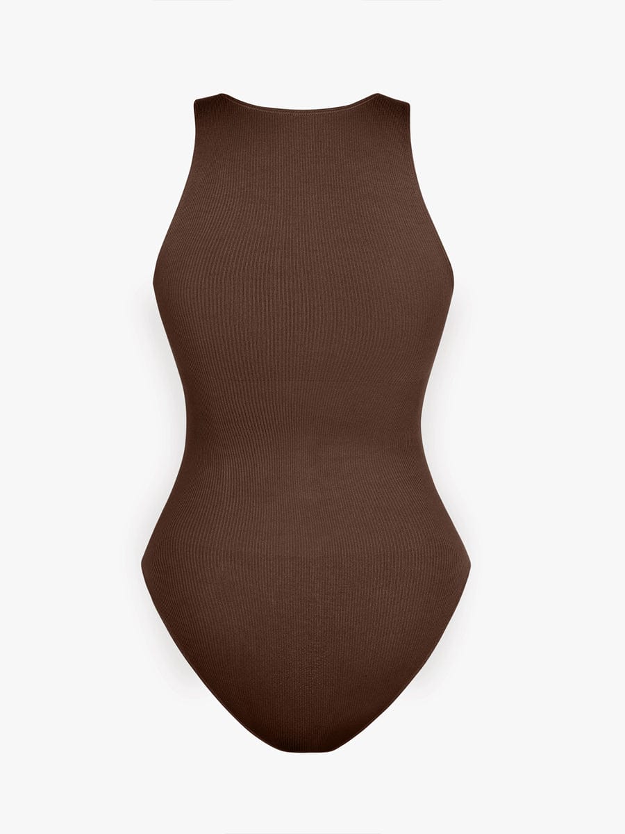 Costume da bagno modellante con zip – Sportivo Elegante & Controllo della pancia per donne