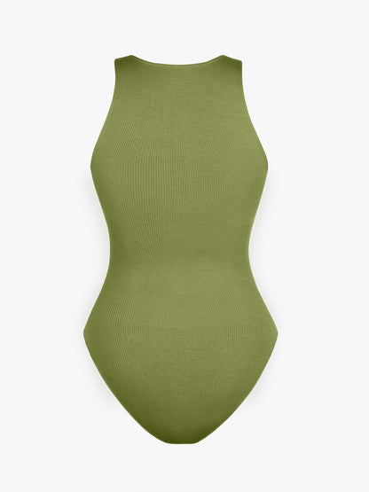 Costume da bagno modellante con zip – Sportivo Elegante & Controllo della pancia per donne