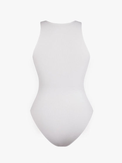 Costume da bagno modellante con zip – Sportivo Elegante & Controllo della pancia per donne