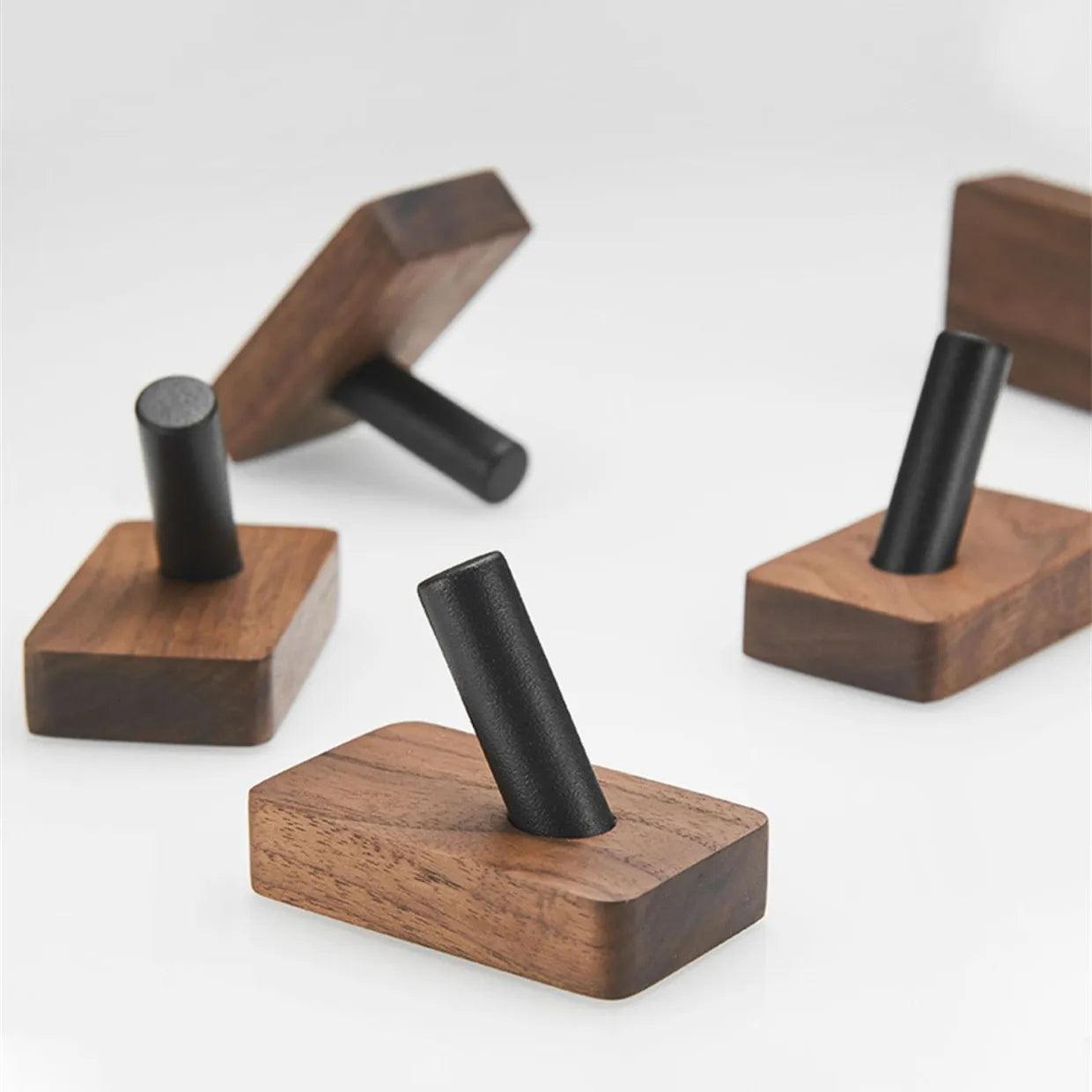 Autocroch - Ganci in Legno Autoadesivi