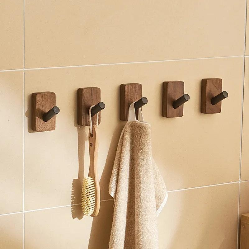 Autocroch - Ganci in Legno Autoadesivi