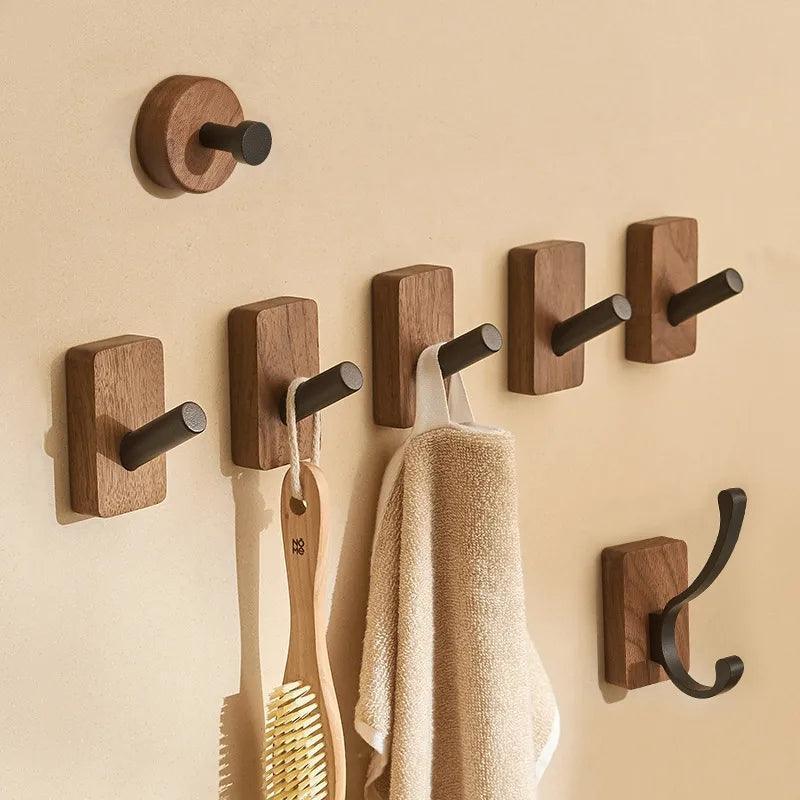 Autocroch - Ganci in Legno Autoadesivi