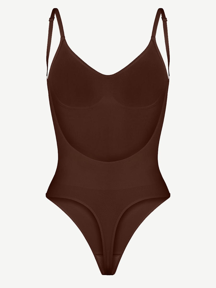 Body modellante con spalline a spaghetti – Seamless Shapewear per donne in elegante vestibilità