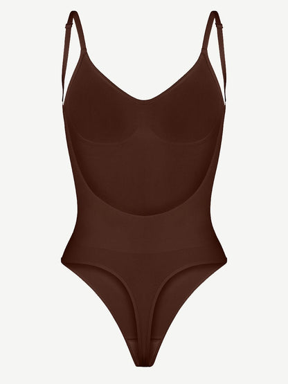 Body modellante con spalline a spaghetti – Seamless Shapewear per donne in elegante vestibilità