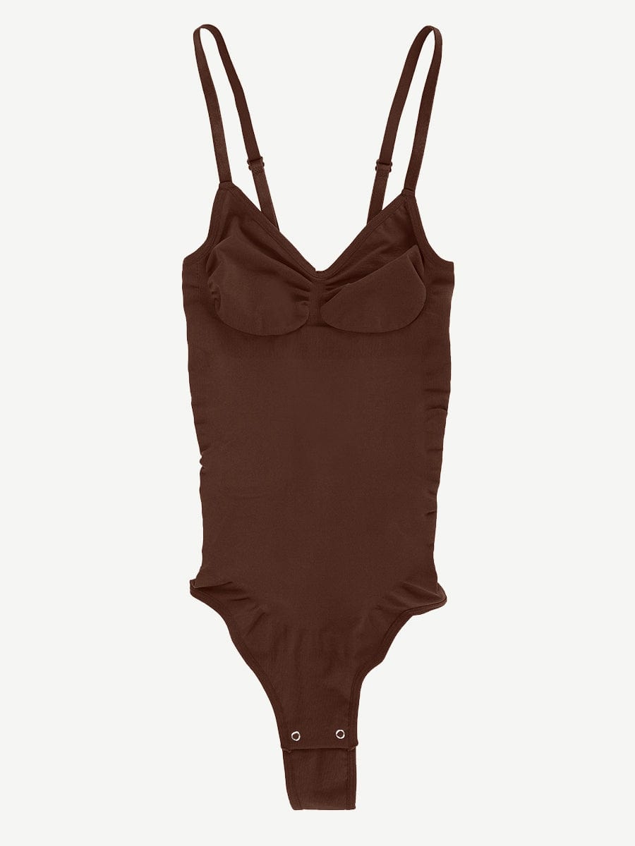Body modellante con spalline a spaghetti – Seamless Shapewear per donne in elegante vestibilità