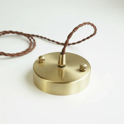 Céralume - Lampada a sospensione in ceramica dipinta a mano — Rame & Colore
