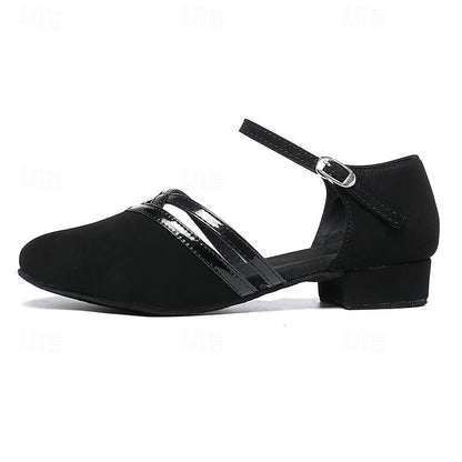 Eleganti ballerine da donna con cinturino – Comodi low-heel con soletta ortopedica
