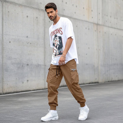 Raphaël - Pantaloni Jogging Cargo da Uomo